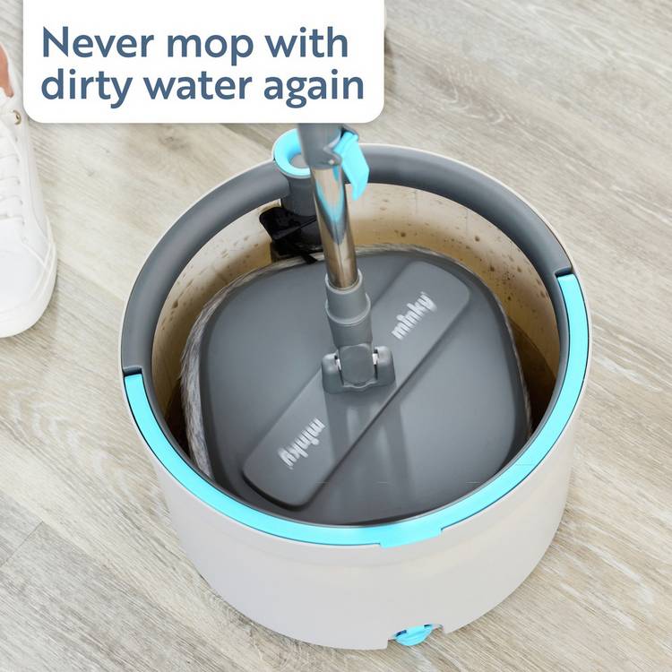 Minky Opti Clean spin mop with refill head, UK version