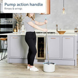 Minky Opti Clean spin mop with refill head, UK version