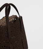 Alaïa Le Mina suede tote bag - British product