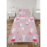 Miffy pink bedding set single, imported from the UK