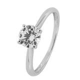 Argos Revere 9ct White Gold Cubic Zirconia Engagement Ring - M- Buy online at McGrocer