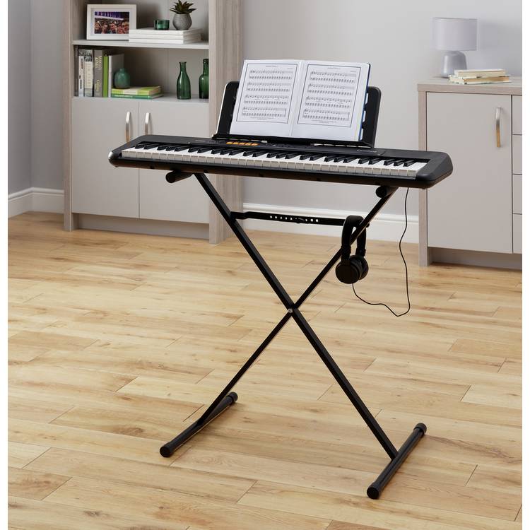 Casio CT-S100AD keyboard bundle stand headphones, imported from the UK