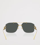 Versace irregular square sunglasses - British product