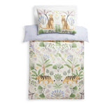 Habitat Flora Fauna reversible bedding set cream single - British product