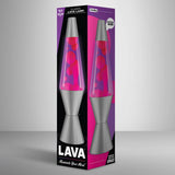 Fuchsia Mirage lava lamp pink violet 14.5in, UK version