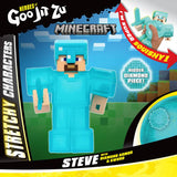 Heroes of Goo Jit Zu Minecraft Steve action figure H24.5cm - British product