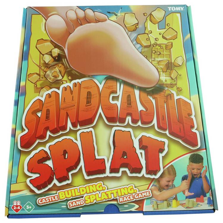 Tomy Sandcastle Splat Game 2-4 player (British brand)