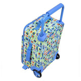 IT Luggage small suitcase blue (British brand)