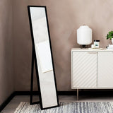 Home Essentials black cheval mirror 150x30cm - British product