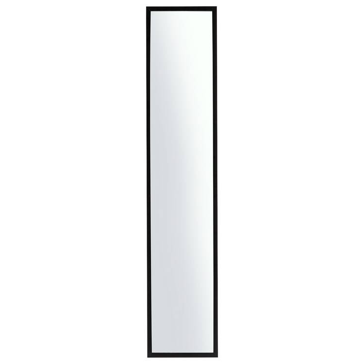 Home Essentials black cheval mirror 150x30cm - British product