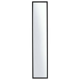 Home Essentials black cheval mirror 150x30cm - British product