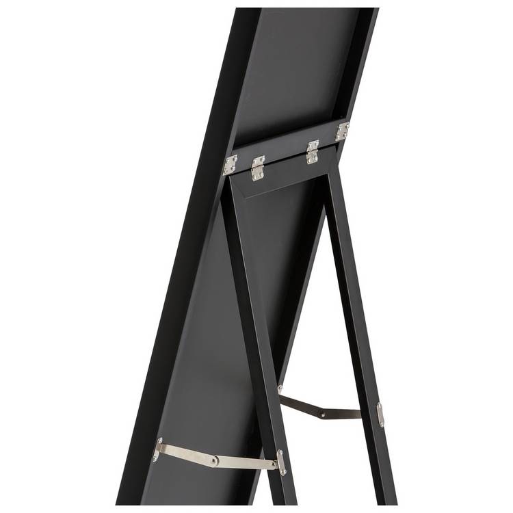 Home Essentials black cheval mirror 150x30cm - British product