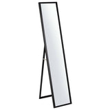 Home Essentials black cheval mirror 150x30cm - British product