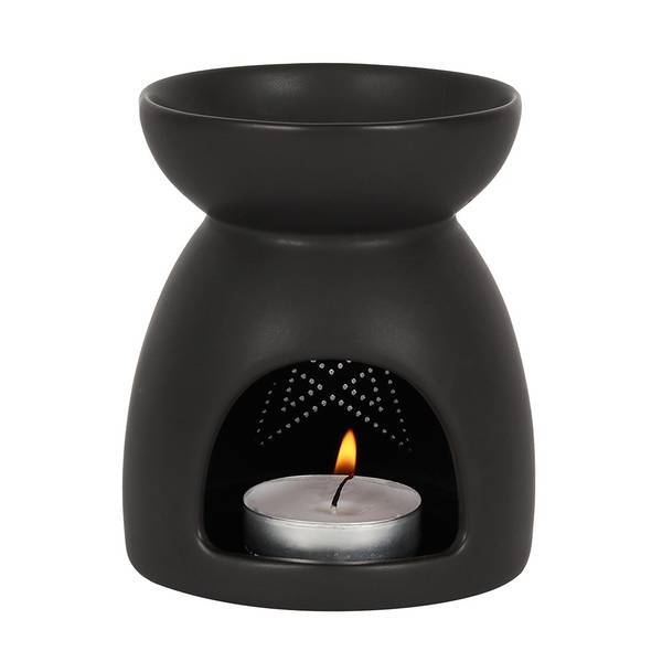 Something Different pentagram oil burner ceramic 9x10cm (British brand)