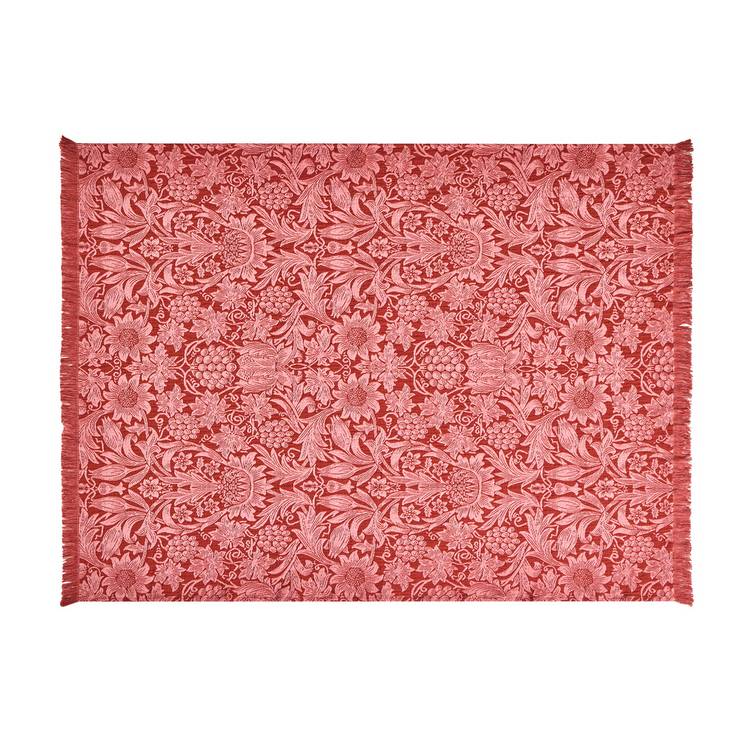 Morris & Co. sunflower chenille throw 125x150cm, UK version