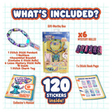 Disney Stitch Sticki Rolls pendant and bracelet set, UK version