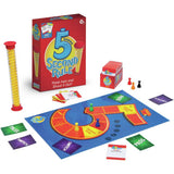 5 Second Rule board game with spiral timer, imported from the UK