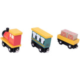 Chad Valley wooden train, imported from the UK