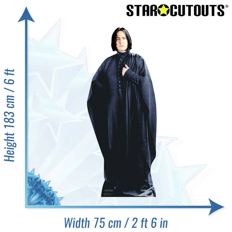 Star Cutouts Severus Snape life-size cardboard cutout - British product