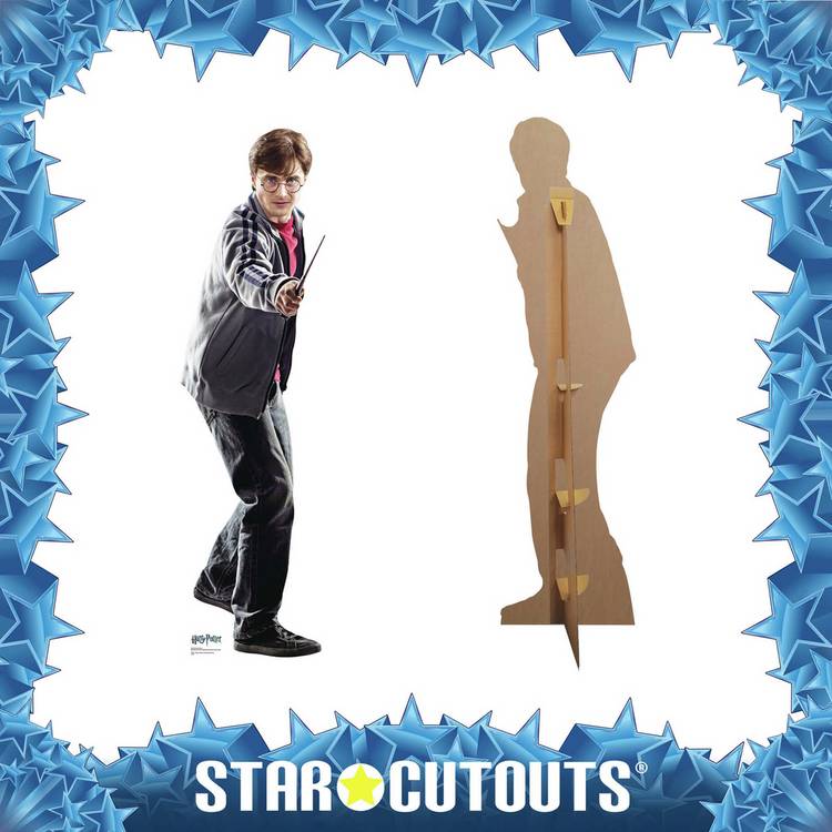 Star Cutouts lifesize Harry Potter cardboard cutout - British product