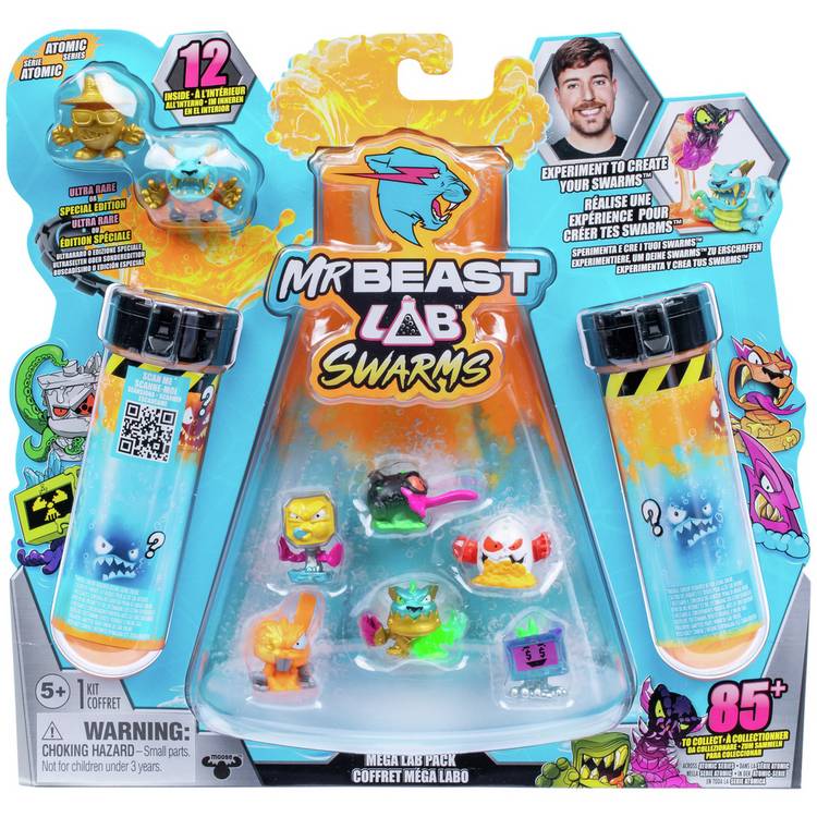 Mr Beast Lab Atomic Swarms Mega Lab toy (British brand)