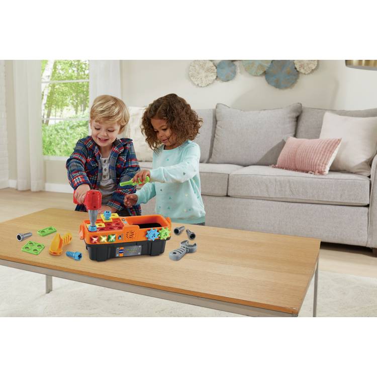Vtech Drill & Learn Toolbox educational toy, UK version