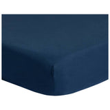 Argos Home Essentials Soft Touch Navy Fitted Sheet Single- Buy online at McGrocer