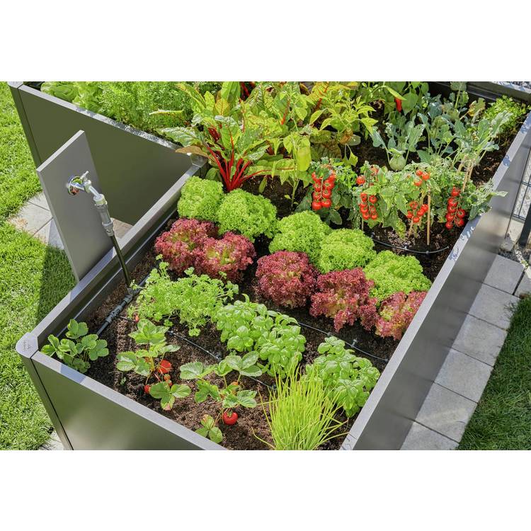 Gardena raised bed set with Water Control Flex, UK version