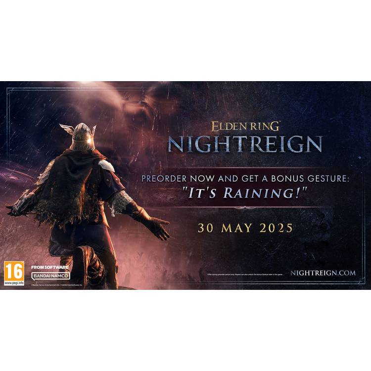Elden Ring Nightreign video game PS4 - British product