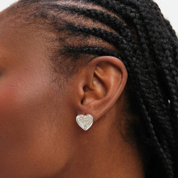 Inicio mother of pearl pendant earrings set, imported from the UK