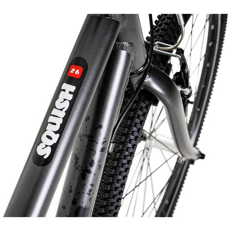 Squish 26 inch lightweight kids bike in Dark Grey, UK version
