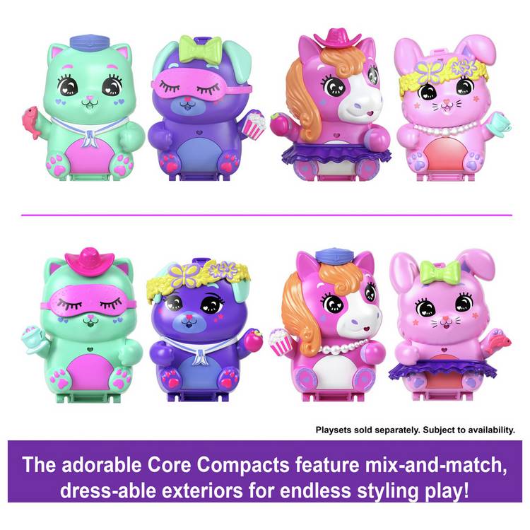 Polly Pocket Tea Party Bunny Compact playset, UK version