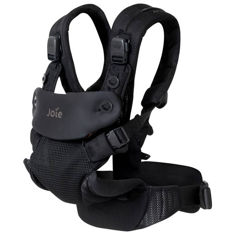 Joie Savvy Air 4-in-1 baby carrier black, imported from the UK