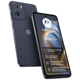 Motorola e15 64GB Denim Blue mobile phone, imported from the UK
