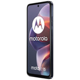 Motorola e15 64GB Denim Blue mobile phone, imported from the UK