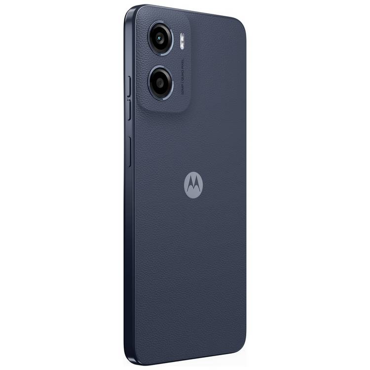Motorola e15 64GB Denim Blue mobile phone, imported from the UK