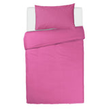 Habitat polycotton pillowcase pair in cerise, standard size (British brand)