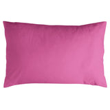 Habitat polycotton pillowcase pair in cerise, standard size (British brand)