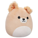 Squishmallows Cooper Tan Dog plush 7.5-inch, imported from the UK