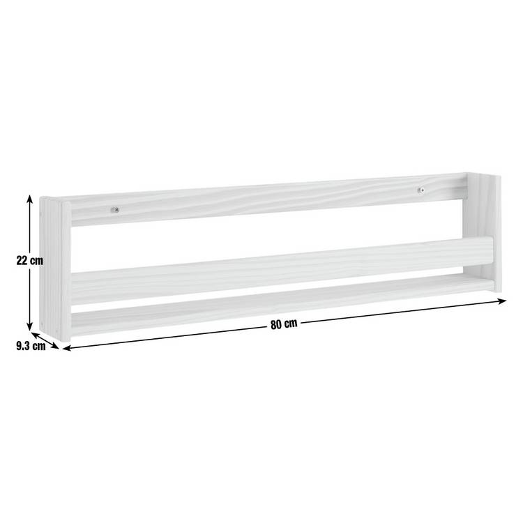 Argos Home shoe storage shelf natural pine (British brand)