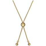 Ted Baker gold plated pink crystal heart adjustable bracelet - British product