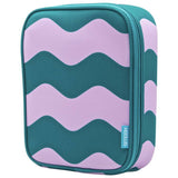 Smash insulated Squiggle Green lunch bag - British product