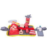 Chad Valley wooden firefighter roleplay playset 10.4 cm, imported from the UK