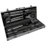 Menkind BBQ Tool Kit 10-piece set, imported from the UK