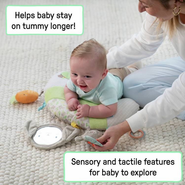 Ingenuity Sylvi Tummy Time Pillow, UK version