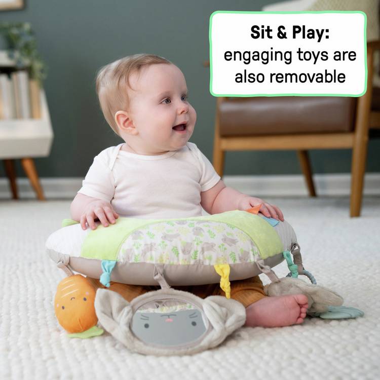 Ingenuity Sylvi Tummy Time Pillow, UK version