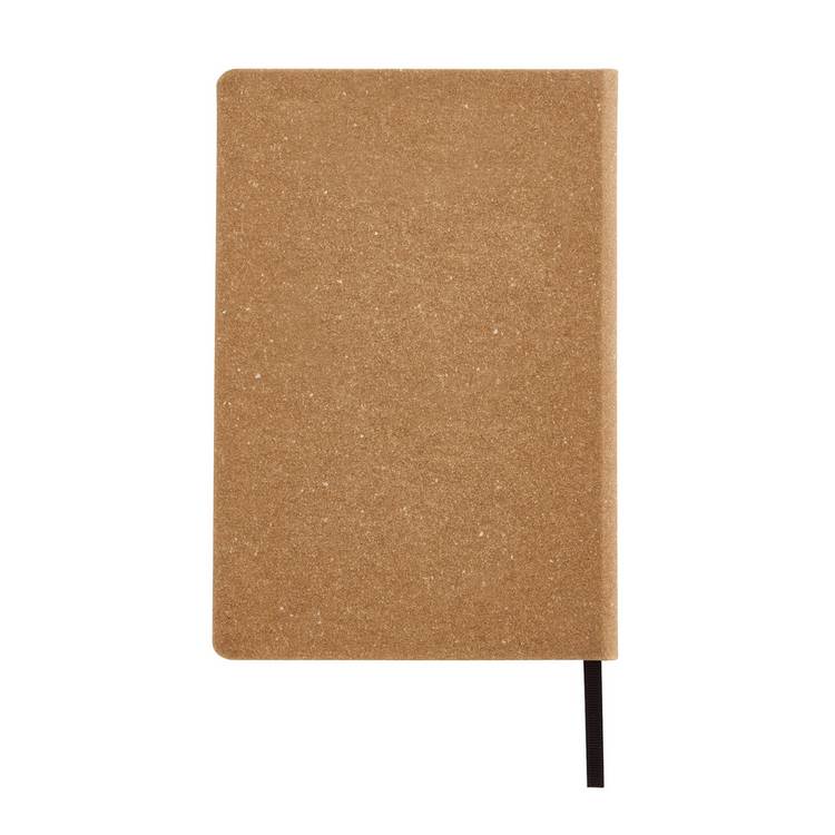 Home A5 week-to-view diary recycled leather tan - British product