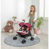 Baby Chic Celuna twin doll stroller, UK version