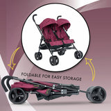 Baby Chic Celuna twin doll stroller, UK version