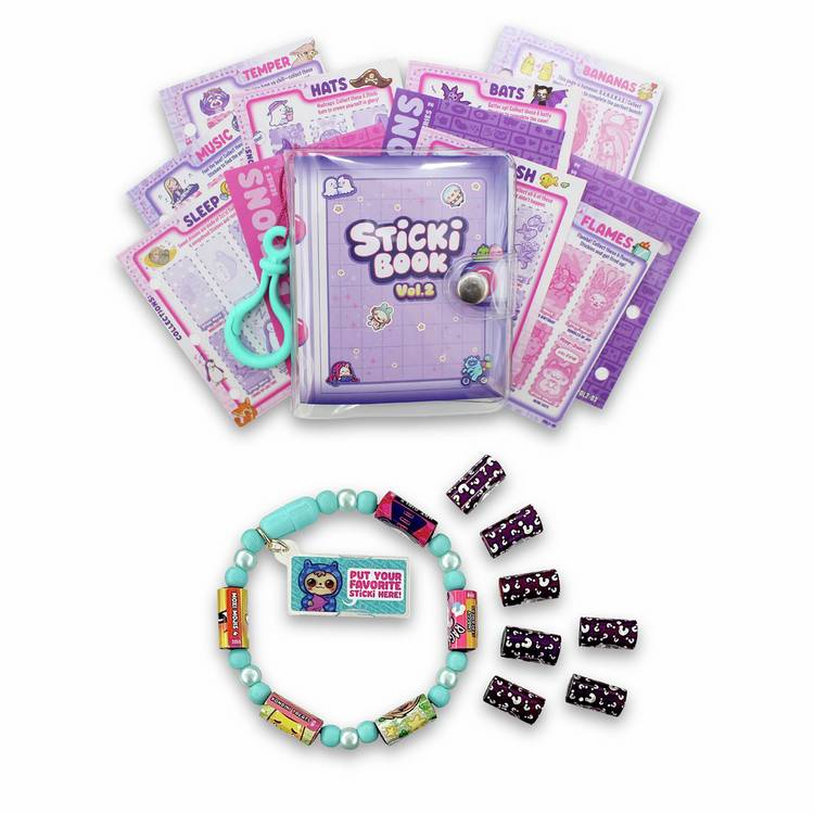 Sticki Rolls Book Pack Series 2, imported from the UK
